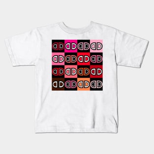 Letter D red Kids T-Shirt